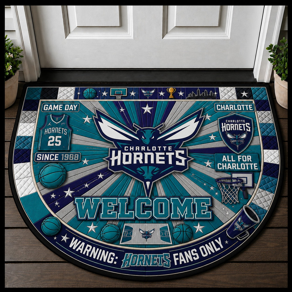 BB All Teams Custom Premium Welcome Mat – Personalized  Doormat