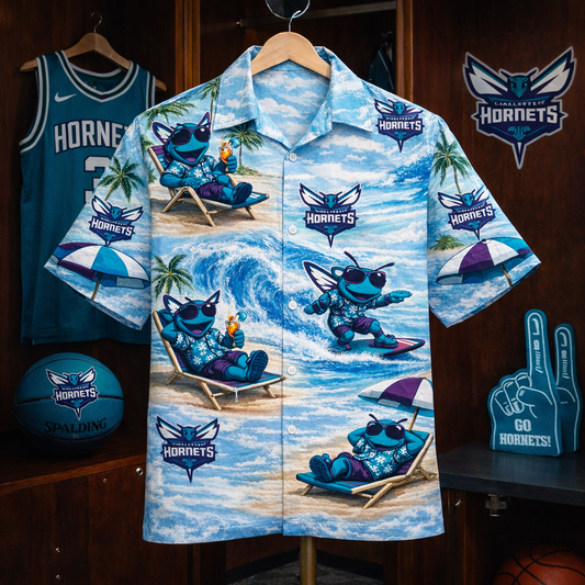 CH Basketball Mascot Beach Viber Unisex Hawaiian Shirt For Men & Women