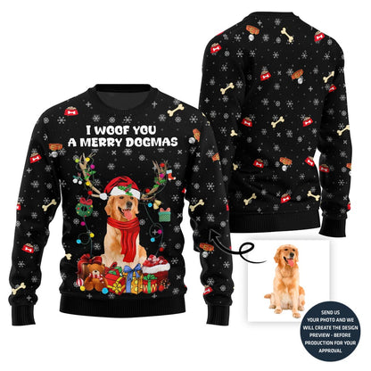 Adorable Custom Dog Ugly Christmas Sweater