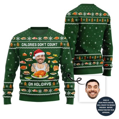 Cheat Meals Custom Ugly Xmas Sweater