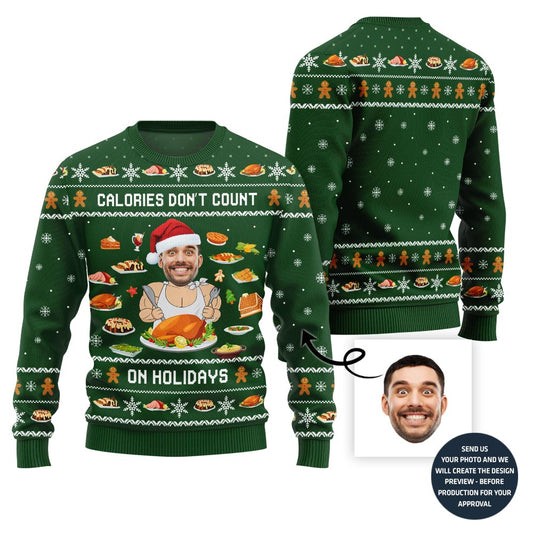 Cheat Meals Custom Ugly Xmas Sweater