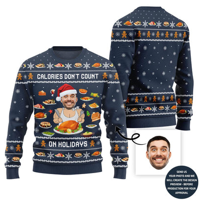Cheat Meals Custom Ugly Xmas Sweater