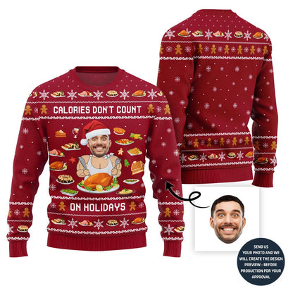 Cheat Meals Custom Ugly Xmas Sweater