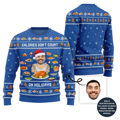Cheat Meals Custom Ugly Xmas Sweater