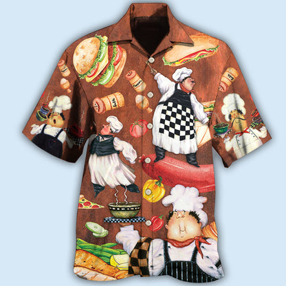 Chef Funny Cool Style - Hawaiian Shirt 