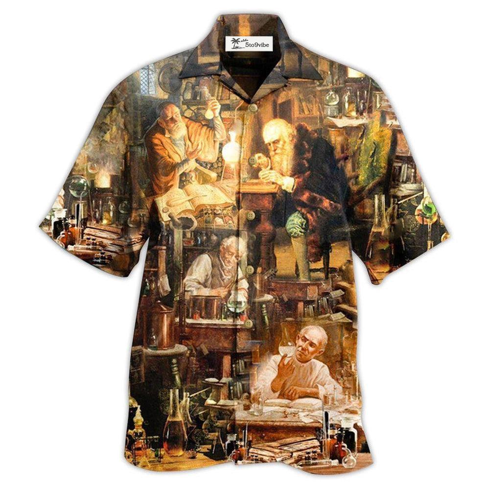 Hawaiian Shirt / Adults / S Chemistry One Thing That You Can't Fake Is Chemistry Research - Hawaiian Shirt 