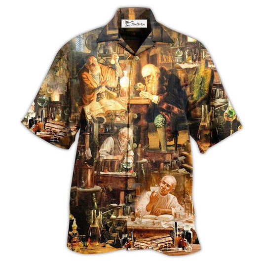 Hawaiian Shirt / Adults / S Chemistry One Thing That You Can't Fake Is Chemistry Research - Hawaiian Shirt 