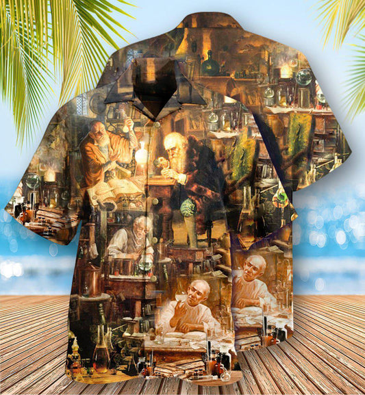 Chemistry One Thing That You Can't Fake Is Chemistry Research - Hawaiian Shirt 