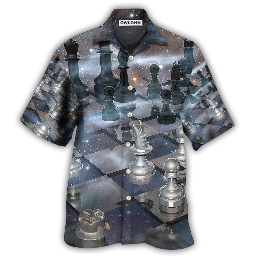 Hawaiian Shirt / Adults / S Chess Just Play Chess Mysterious - Hawaiian Shirt 