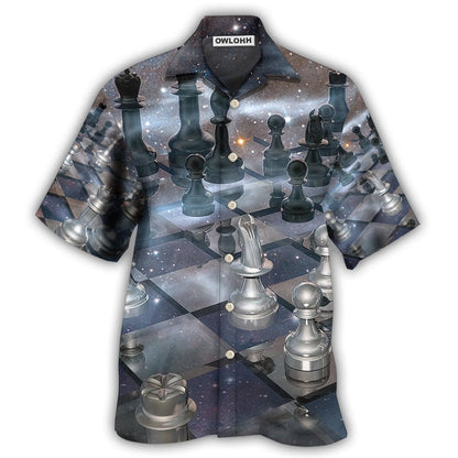 Hawaiian Shirt / Adults / S Chess Just Play Chess Mysterious - Hawaiian Shirt 