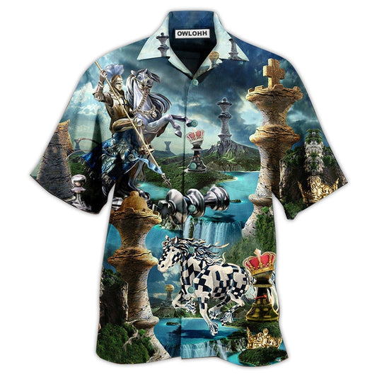 Hawaiian Shirt / Adults / S Chess Is Life Cool Style - Hawaiian Shirt 