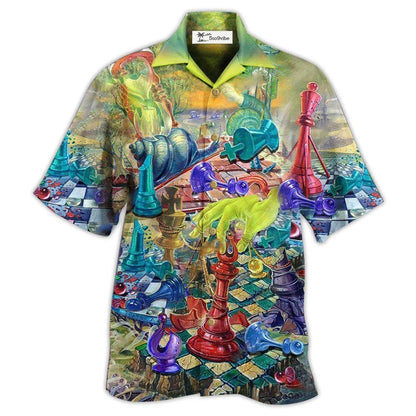 Hawaiian Shirt / Adults / S Chess Magical World Cool - Hawaiian Shirt 