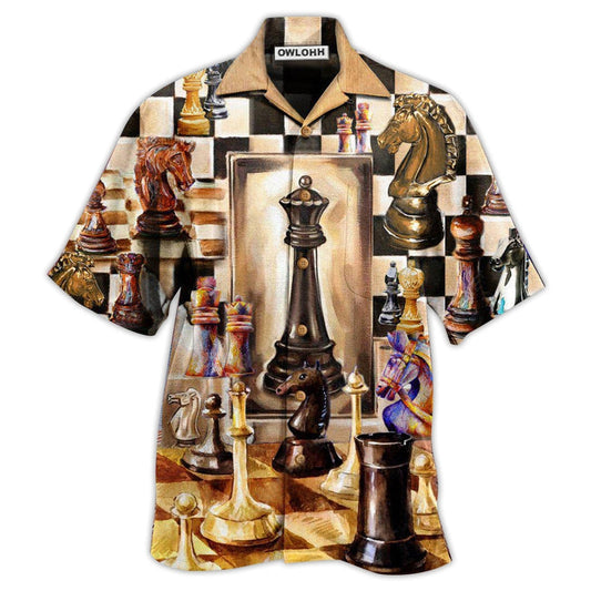 Hawaiian Shirt / Adults / S Chess Vintage We Are All Being Played Chess - Hawaiian Shirt 