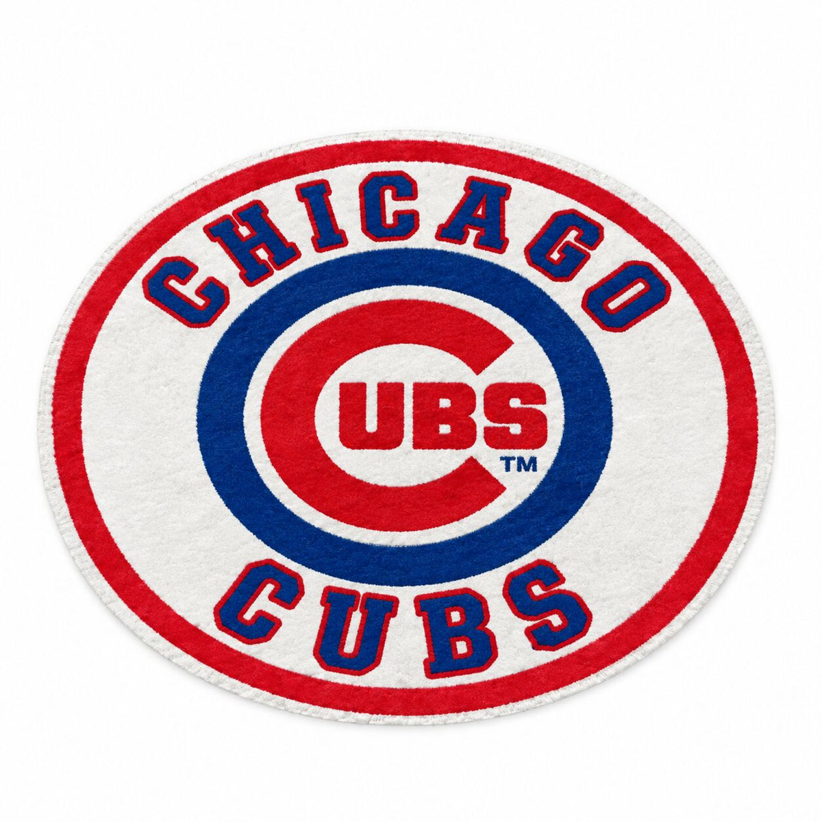 All Baseball Teams Round Logo Baseball Fan Custom Quilted Print Premium Welcome Mat Washable Black Border – Personalized Baseball Doormat