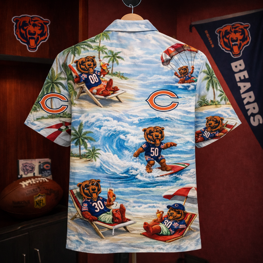CB Football Mascot Beach Viber Unisex Hawaiian Shirt For Men & Women