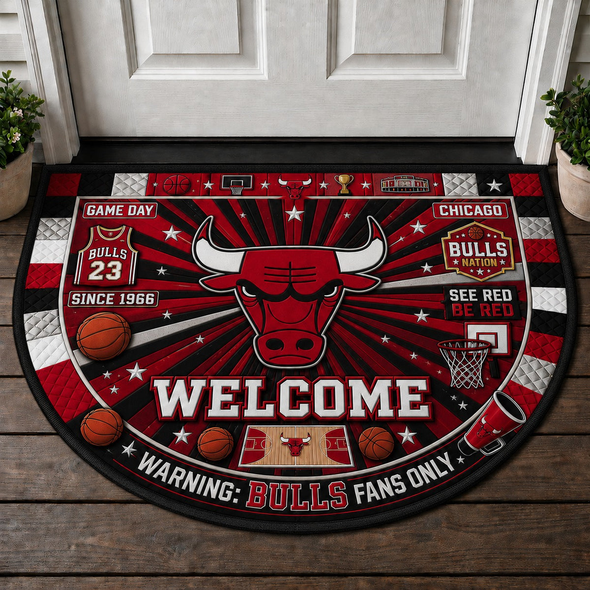 BB All Teams Custom Premium Welcome Mat – Personalized  Doormat