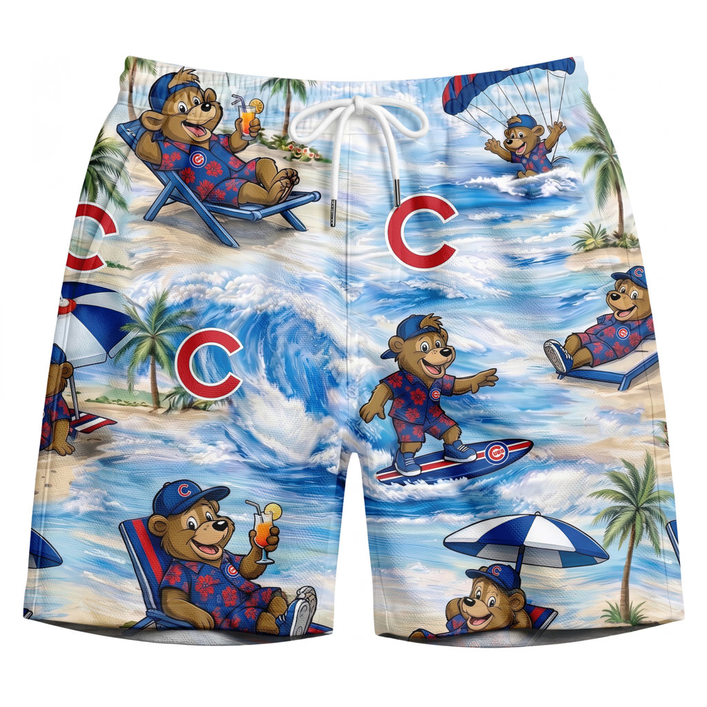 MT Baseball Mascot Beach Viber Button-Up Unisex Hawaiian Shirt For Men & Women