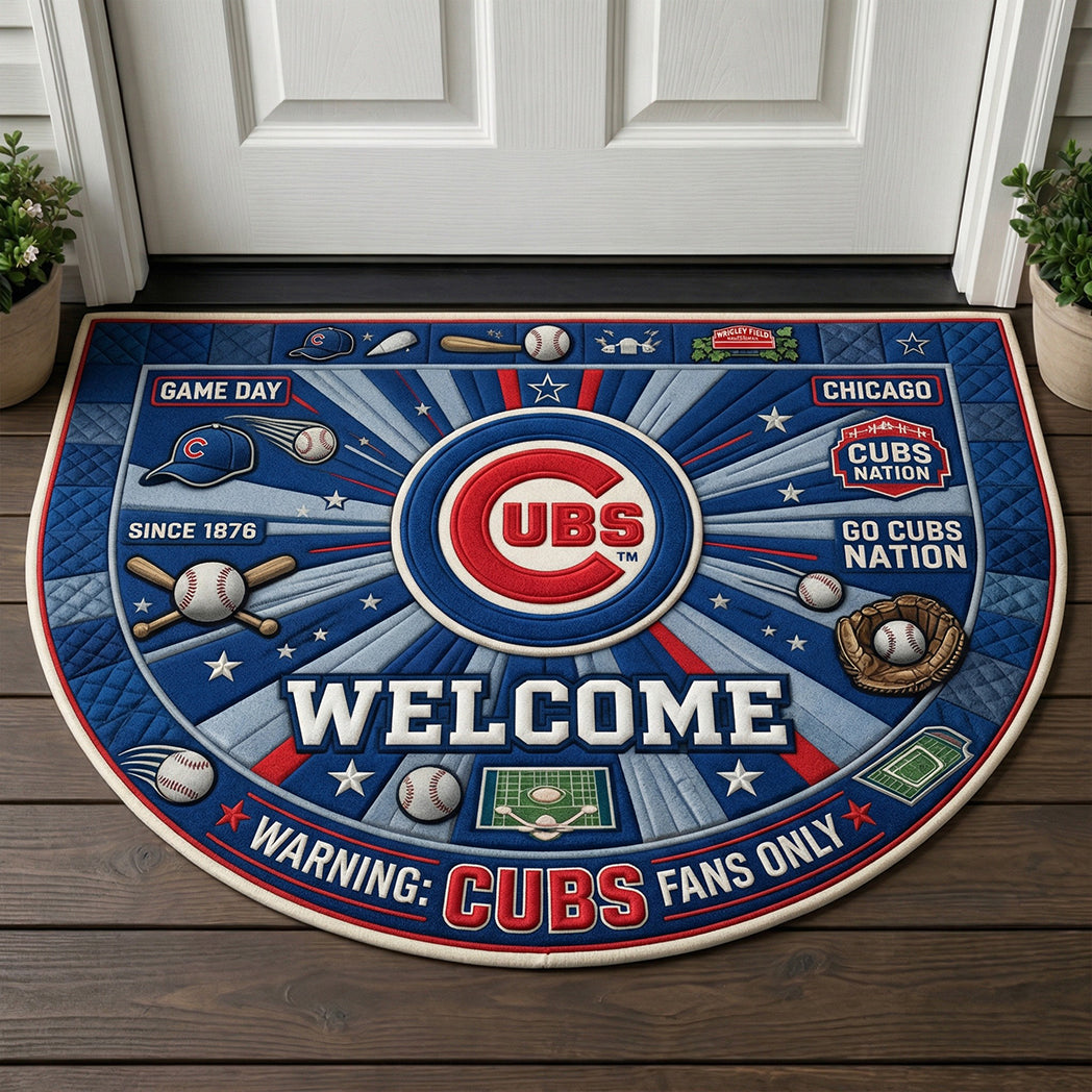 Baseball All Teams Custom Premium Welcome Mat – Personalized Baseball Doormat