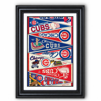 All Baseball Teams Vintage Anniversary For Baseball Fans Poster No Frame - Vertical Poster - 5to9vibe