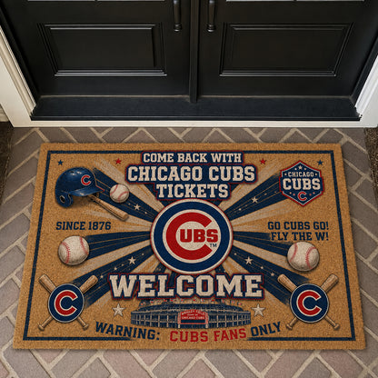 Alfombra personalizada de bienvenida premium de equipo de la MLB – Felpudo de béisbol personalizado