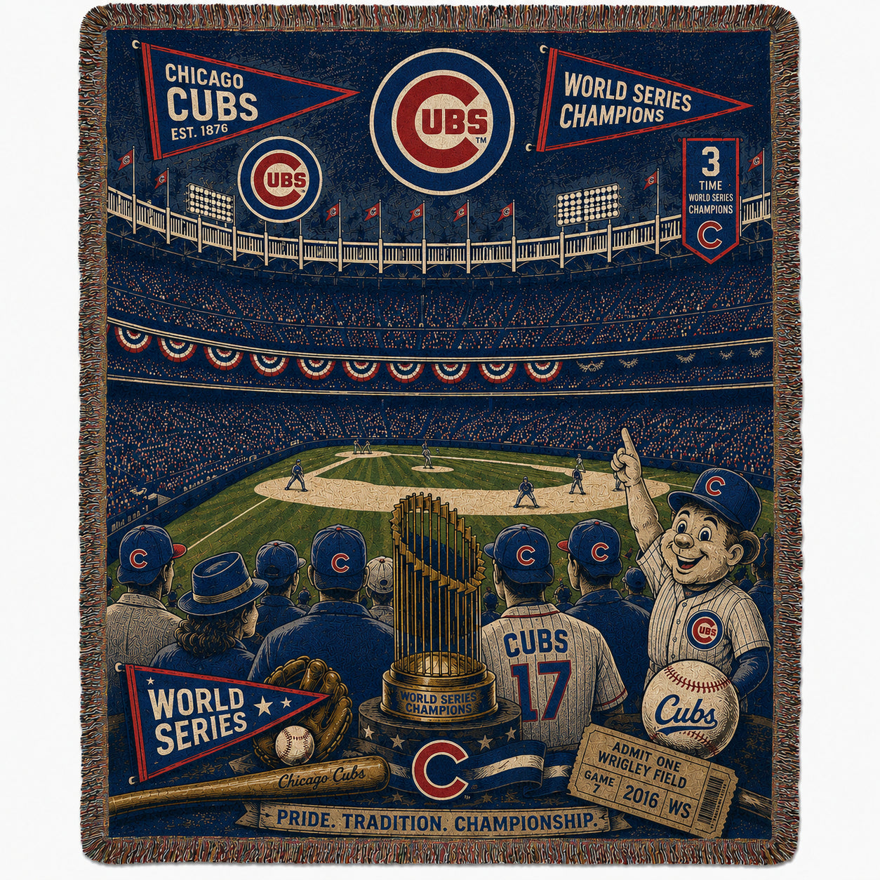 Alfombra personalizada de bienvenida premium de equipo de la MLB – Felpudo de béisbol personalizado