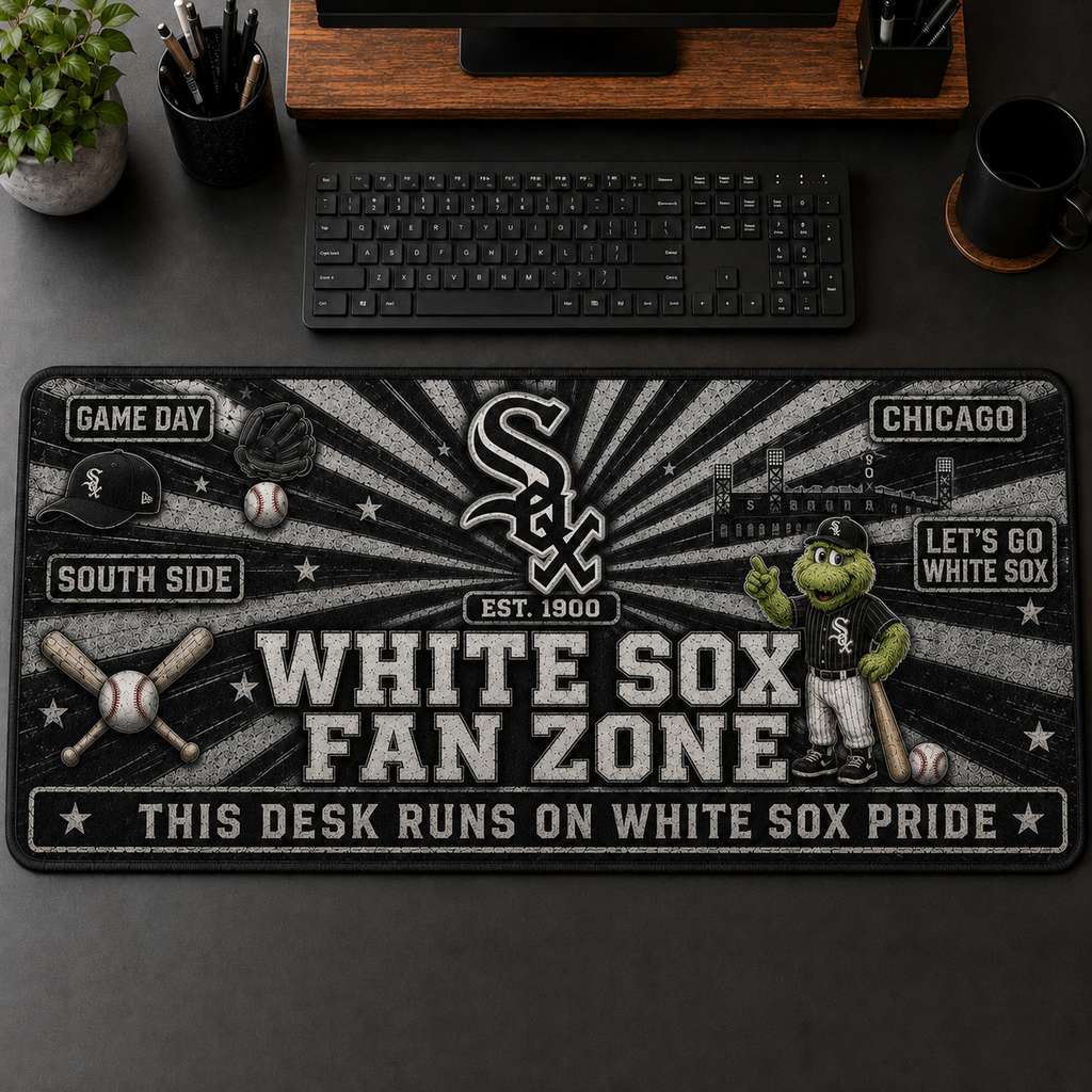 All Baseball Fan Zone Desk Mat For Baseball Fans Gift Mouse Pad Plus Size - 5to9vibe