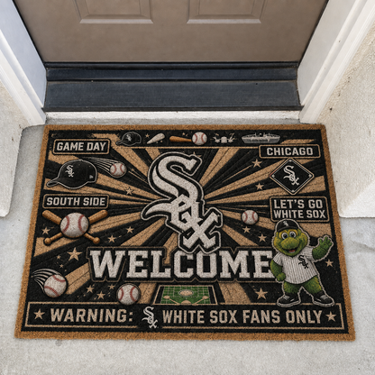 Baseball All Teams Welcome Coir Doormat Print Premium Welcome Mat – Personalized Baseball Coir Doormat