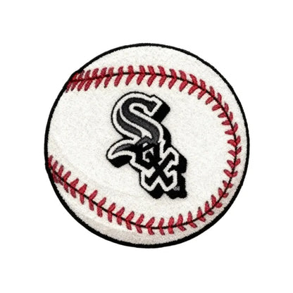 All Baseball Teams Baseball-Shaped Logo Baseball Fan Custom Quilted Print Premium Welcome Mat Washable Black Border – Personalized Baseball Doormat