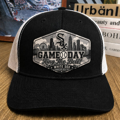All Teams Baseball Game Day Leather Patch Premium Mesh Snap Back Cap | Trucker Cap