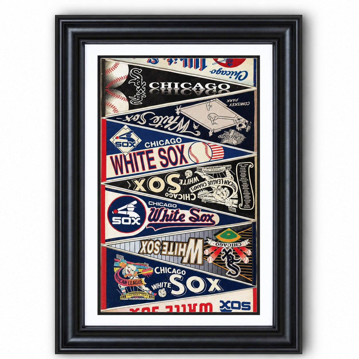 All Baseball Teams Vintage Anniversary For Baseball Fans Poster No Frame - Vertical Poster - 5to9vibe