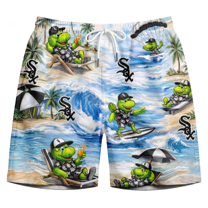 TR Baseball Mascot Beach Viber Button-Up Unisex Hawaiian Shirt For Men & Women