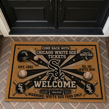 Alfombra personalizada de bienvenida premium de equipo de la MLB – Felpudo de béisbol personalizado