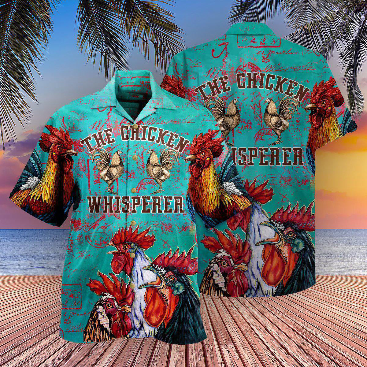Chicken Whisperer So Cool - Hawaiian Shirt 