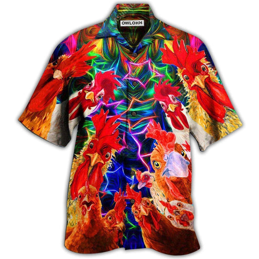 Hawaiian Shirt / Adults / S Chicken Amazing Oh Cluck No Farmer - Hawaiian Shirt 