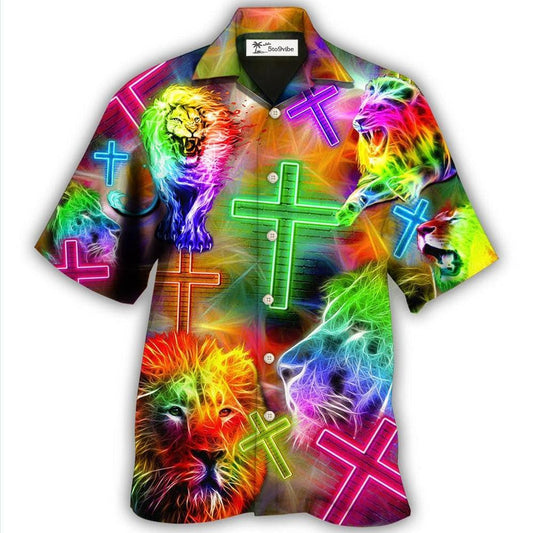 Lion Of God Style - Hawaiian Shirt 