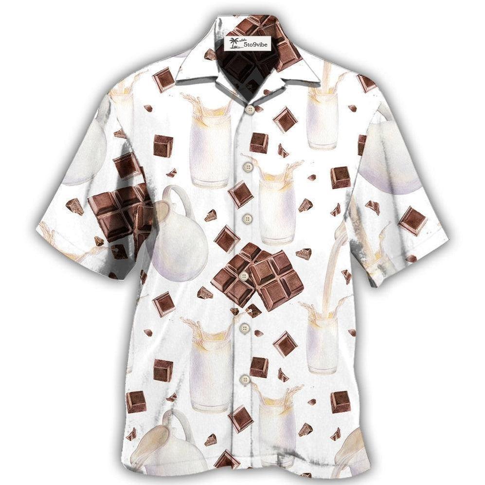 Hawaiian Shirt / Adults / S Chocolate Milk Is Cheaper Than Therapy Basic Style - Hawaiian Shirt 