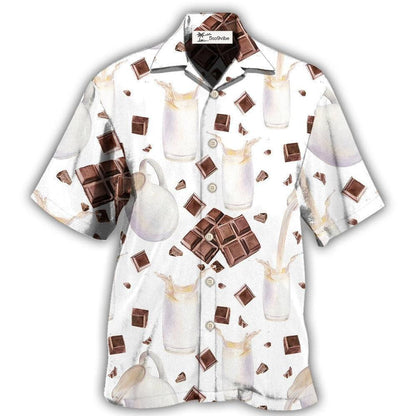 Hawaiian Shirt / Adults / S Chocolate Milk Is Cheaper Than Therapy Basic Style - Hawaiian Shirt 