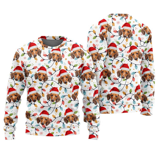 Christmas Bulbs Custom Dog Ugly Sweater