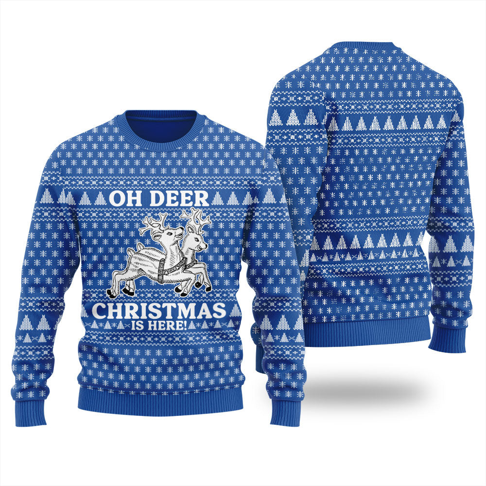 Christmas Deer Christmas Sweater Women
