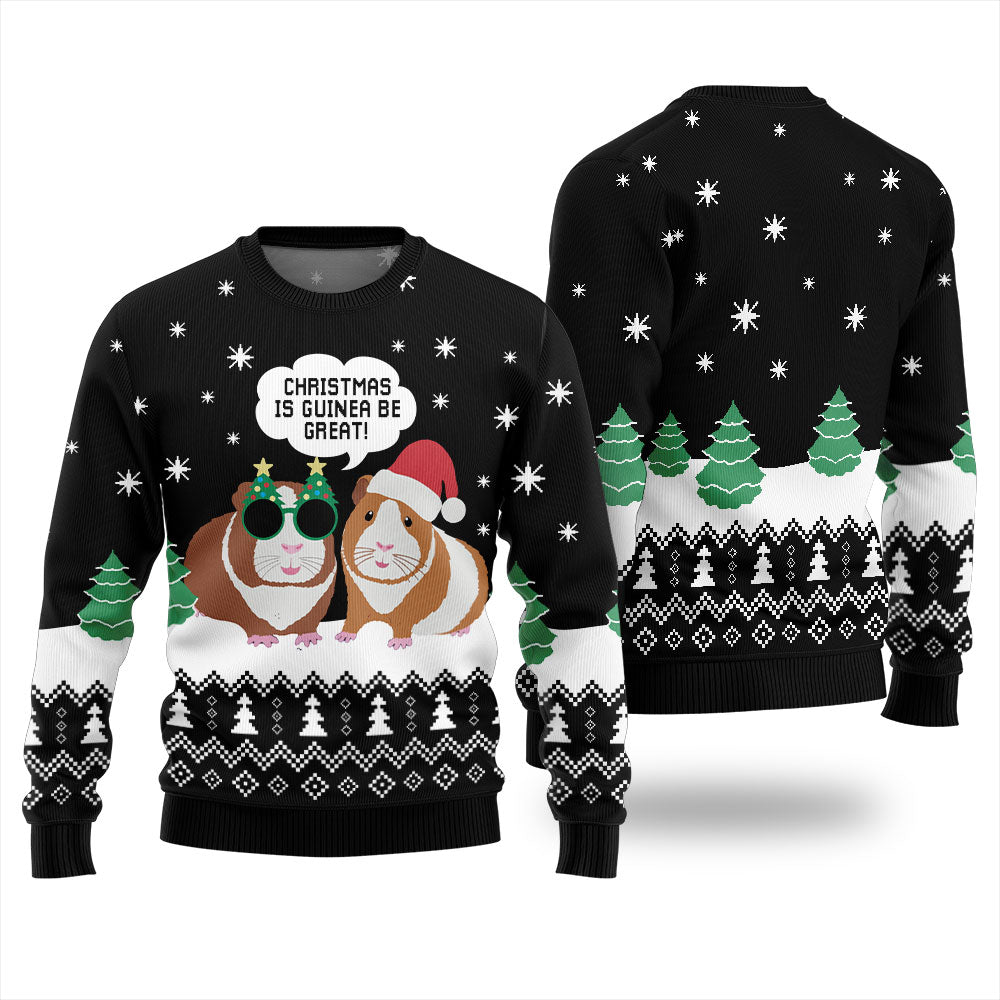 Christmas Is Guinea Be Great Ugly Holiday Sweater