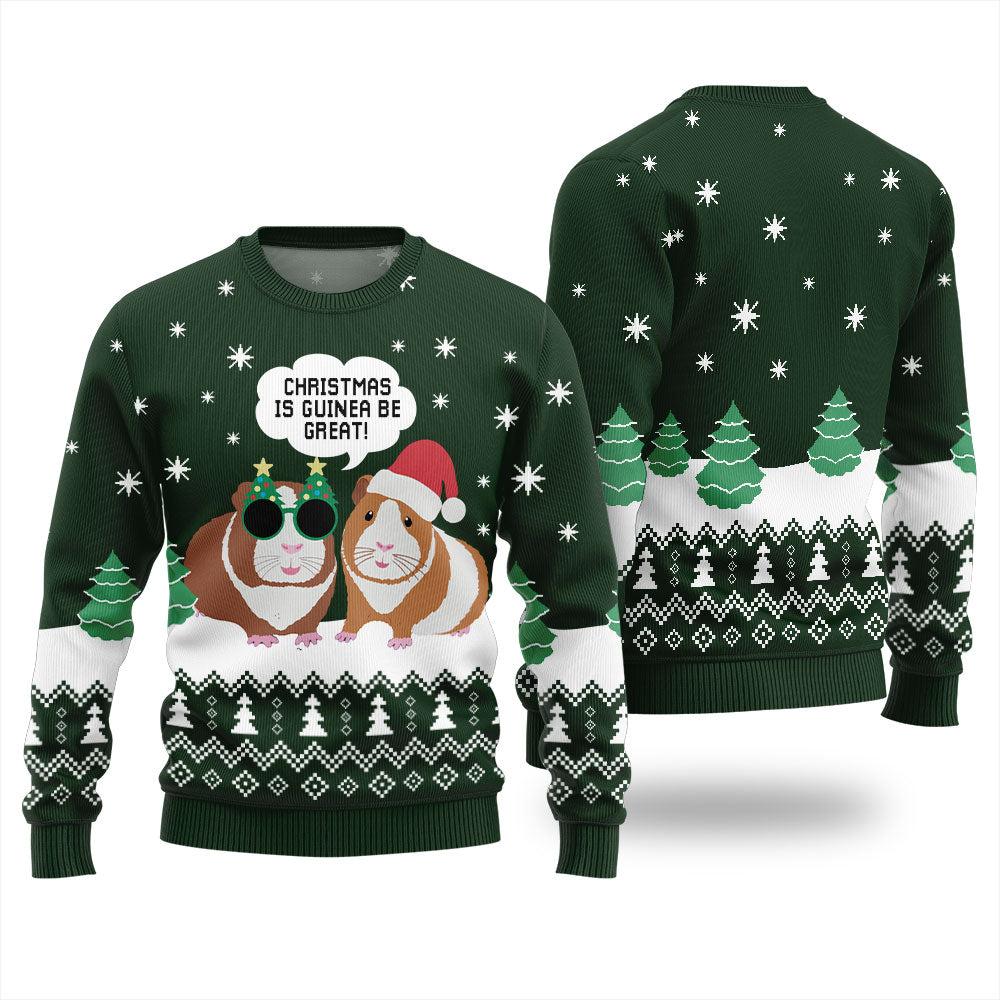 Christmas Is Guinea Be Great Ugly Holiday Sweater