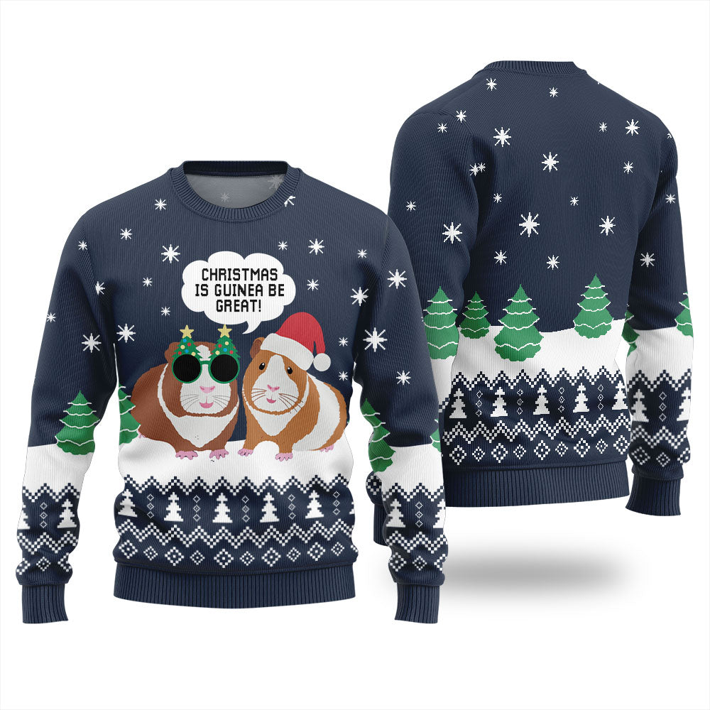 Christmas Is Guinea Be Great Ugly Holiday Sweater