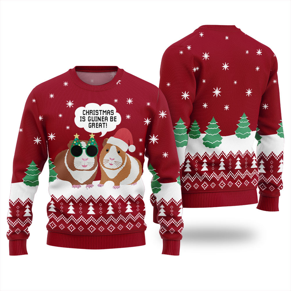Christmas Is Guinea Be Great Ugly Holiday Sweater