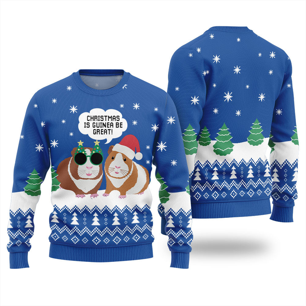 Christmas Is Guinea Be Great Ugly Holiday Sweater