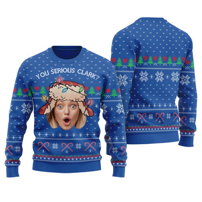 Christmas Vacation Custom Face Christmas Sweater