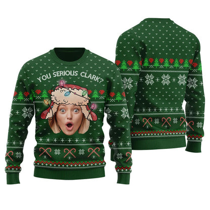 Christmas Vacation Custom Face Christmas Sweater