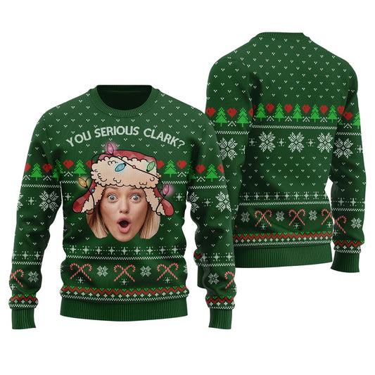 Christmas Vacation Custom Face Christmas Sweater