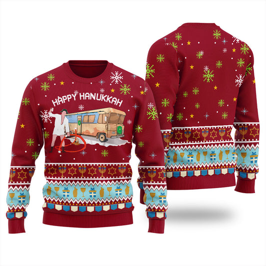 Christmas Vacation Hanukkah Christmas Sweater Women