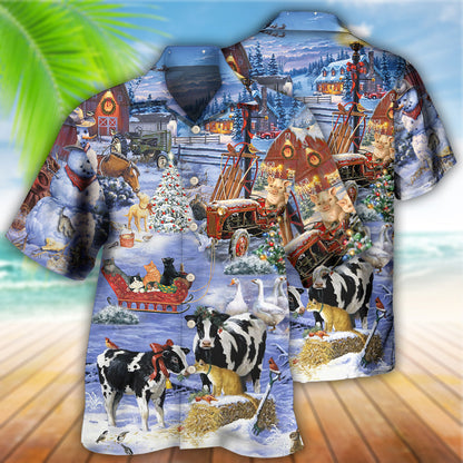 Christmas Love Farm - Hawaiian Shirt 