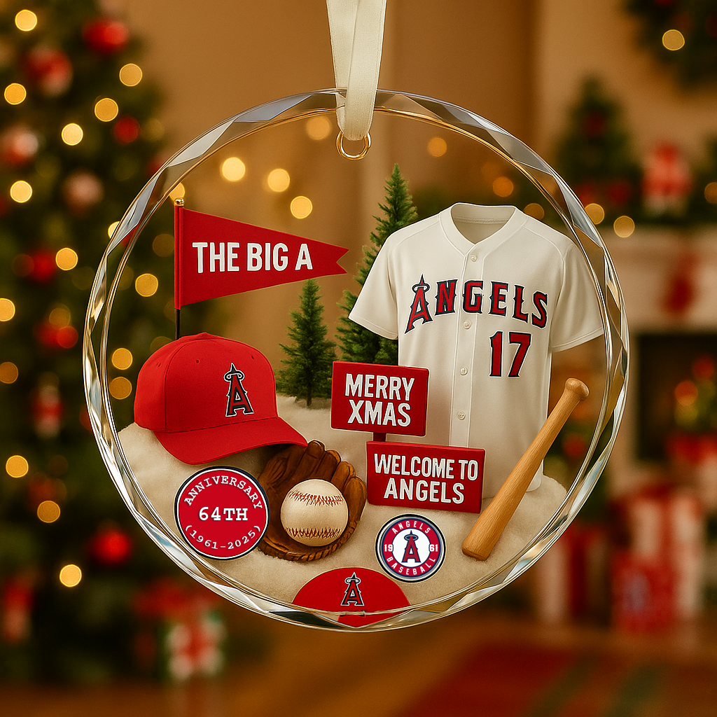 Baseball Glass Ornament 3 With Gift Box Christmas Baseball Team - Glass Ornament-Glass Ornament-5TO9VIBE